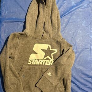 Starter Charcoal Hoodie with Logo